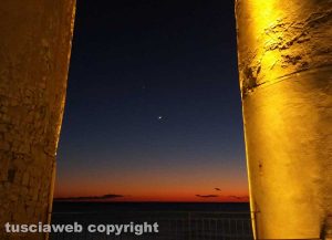 Tramonto al castello di santa Severa...