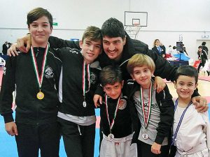 Sport - Karate - Vejano - Gli atleti del team Pecetta