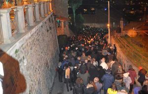 Bolsena - Il pubblico che ha assistito alla rappresentazione del Presepe vivente