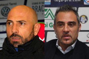 Sport - Calcio - Da sinistra: Antonio Calabro e Domenico Toscano