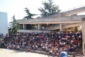 Montefiascone - Gli studenti dell'istituto Dalla Chiesa