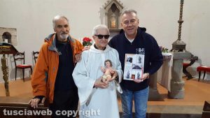 Viterbo - Al centro, frate Agostino Mallucci
