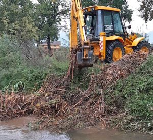 Manutenzione dei canali di scolo