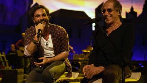 Marco Mengoni ospite da Adriano Celentano