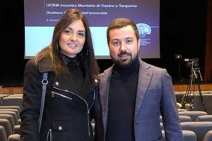 Gli assessori alla cultura e lavori pubblici Silvia Nardi e Giovanni Corona