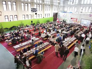 Capranica - Il pranzo organizzato da Juppiter, Juppiter Sport e Cooperativa Gli Aquiloni