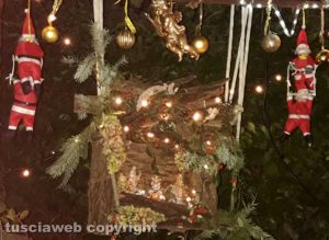 Viterbo - Presepe sospeso a San Martino al Cimino - Di Paola Molinari