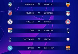 Sport - Calcio - I sorteggi degli ottavi di Champions League