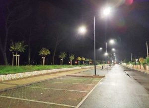 Montalto Marina - Nuova illuminazione a via Arbea