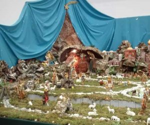 Viterbo - Il presepe a Villa Rosa