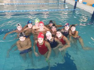 Sport - Gli atleti dell'Arvalia nuoto di Tarquinia
