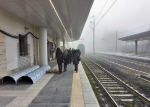 Orte-Roma - Treno non vede la stazione e non si ferma per la nebbia
