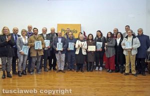 Viterbo - La consegna del premio Maestro Fardo