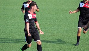 Sport - Calcio - Monterosi - L'esultanza di Esposito