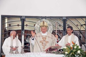 Viterbo - La messa di santa Giacinta Marescotti