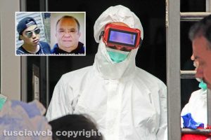 Omicidio Fedeli - I rilievi della scientifica nel negozio di via San Luca