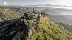Bagnoregio - Civita su Rai 1