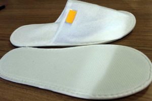 Le pantofole sequestrate