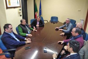Civitavecchia - La riunione dei sindaci del comprensorio