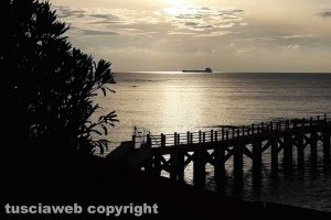 Civitavecchia - Il mare d'inverno