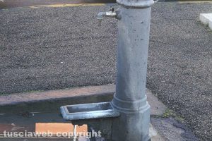 Viterbo - La fontanella di piazza Vittorio Veneto