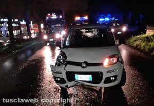 Viterbo - Incidente sulla Cassia Nord