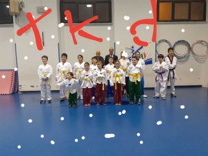 Esami di passaggio grado per gli atleti del taekwondo olimpic