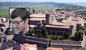 Valentano - Nel riquadro Giustino Scipio