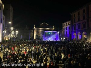 Viterbo - Il capodanno a piazza della Rocca