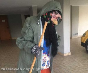 Viterbo - La Befana alla casa di cura Villa Rosa
