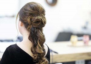 Una parrucca da donna
