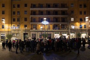 Viterbo - La manifestazione "Luminaria - il cielo è di tutti"