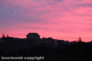 Il tramonto sul Forte San Gallo...