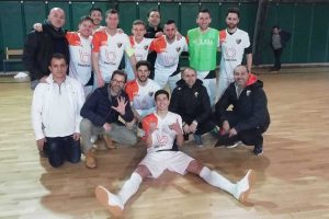 Sport - Calcio a cinque - Active network - I viterbesi dopo la vittoria