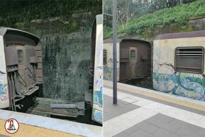 Ferrovia Roma nord, la carrozza "spezzata"
