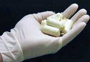 Gli involucri di droga