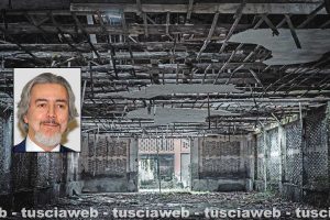 Ronciglione - La Chemical city - Nel riquadro: Francesco Battistoni