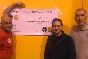 Sport - Pallavolo - Volley Castiglione - La somma donata all'ospedale di Orvieto