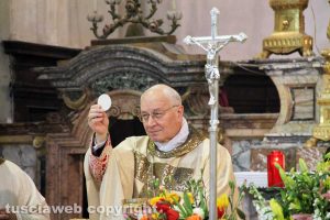 Viterbo - Il vescovo Lino Fumagalli