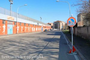 Viterbo - Mercato del sabato - Il Carmine deserto