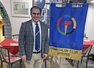 Angelo Landi, presidente Panathlon club di Viterbo