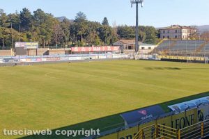 Viterbo - Lo stadio Rocchi