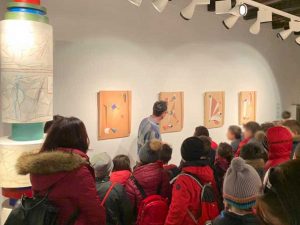 Bagnoregio - la mostra di Achille Perilli a palazzo Petrangeli