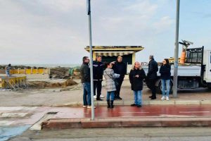 Tarquinia - Il sopralluogo del comune al lido