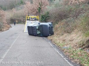 Viterbo - Incidente sulla Sammartinese
