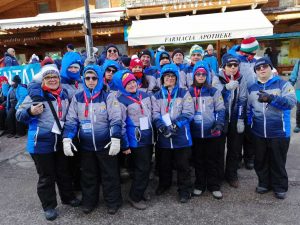 Carnia - La rappresentativa viterbese al completo, con i tecnici e gli assistenti