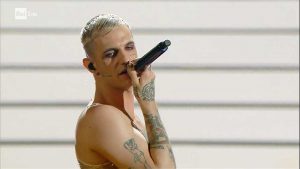 Achille Lauro a Sanremo 2020