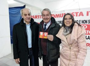 Marino - La consegna della tessera Pci 2020