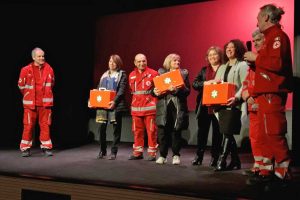 I volontari della croce rossa di Carbognano, Caprarola e Fabrica di Roma festegiano 25 anni di attività
