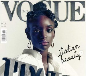 Maty Diba sulla copertina di Vogue